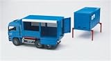 Eigenschaften Bruder 2781 / Bruder 2781 MAN Lkw mit Container & Wechselbrücke