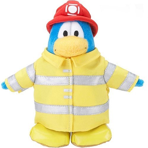 Disney Club Penguin Limited Edition Penguin - Firefighter