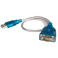 StarTech.com Cable Adaptador USB a Puerto Serie RS232 DB9 - M/M, 1 - DB9 M, 1 - USB A M, macho/macho, 36.00 mm, 214.00 mm, 90 g
