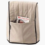 KitchenAid KMCC1KB Stand Mixer Cloth Cover, Khaki with Black Trim