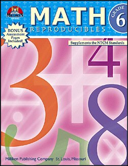 41VJNWnwSJL MILLIKEN & LORENZ EDUCATIONAL PRESS MATH REPRODUCIBLES GRADE 6