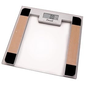 Escali B180RC Glass Platform Bathroom Scale