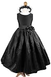 New Black Flower Girl Pageant Easter Party Dress Sz 2 to 12 - Same Day Shipping. Takes About 2-3 Days