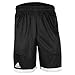 adidas Performance Men's Court Shorts, Black/White, X-Large