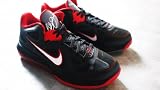 Nike Lebron 9 Low Miami Heat Away (Black/White/Varsity Red) (8)