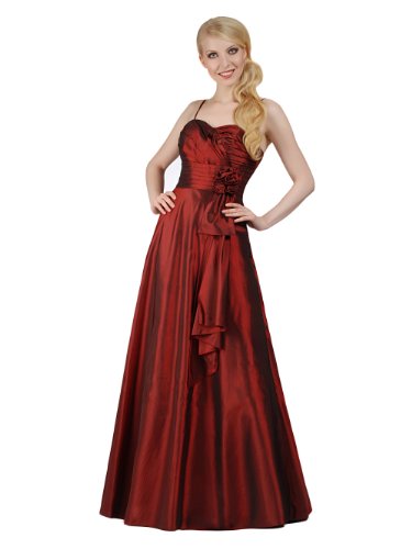CityGirl – 3431 Abendkleid Ballkleid 1-teilig in Weinrot Gr. 34-50 Reviews