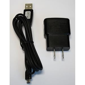 Samsung OEM USB travel charger adapter with data cable microUSB