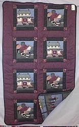 Almost Amish Quilted Throw 42"x70"