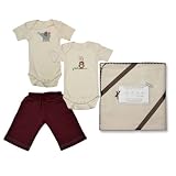Organic Brown Layette Gift Bundle