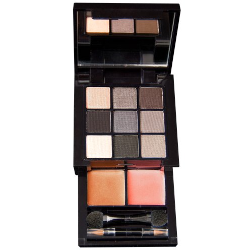 NYX Smokey Look Kit, 9 eyeshadows /2 lip colors