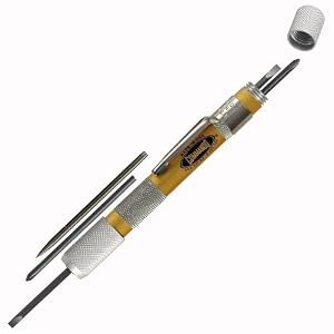 Commando Precision Miniature Pocket Screwdriver Set with 2 Flat Blades, 2... by Commando