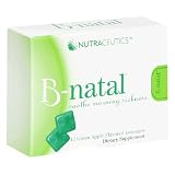 Everidis Health Sciences B-natal Dietary Supplement Lozenges for Morning Sickness, Green Apple, 28-Count Boxes (Pack of 3)