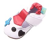 C-Princess かわいい ベビーシューズ ファーストシューズ スリッポン 子供靴 ブーティー キッズ 赤ちゃん 新生児 ソフト 室内履き (12cm, 4ホワイト)