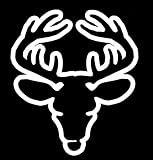 Deer Head 6 x 8 Decal - Die Cutz