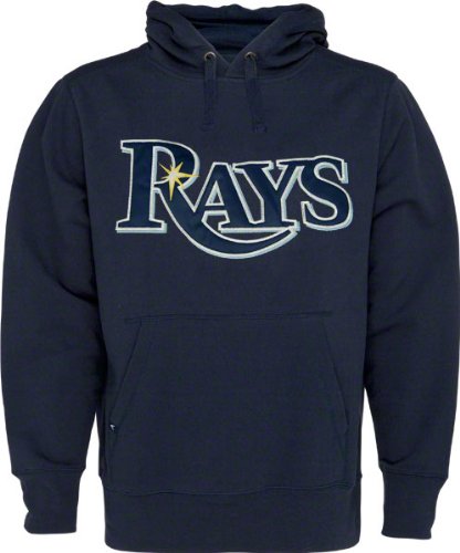 Tampa Bay Rays Navy Signature Hooded Sweatshirt