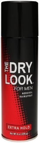 The Dry Look For Men Aerosol Hairspray, Extra Hold 8 oz (Pack of 1)