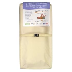 Naturepedic Organic Cotton Contoured Changing Pad