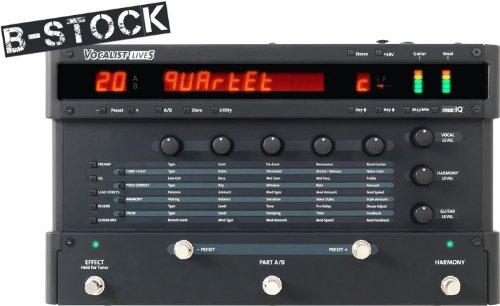Digitech Vocalist Live 5 Vocal Harmony and Effects Processor Pedal (B-Stock)