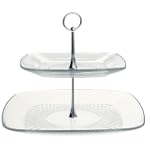 Anchor Hocking Union Square 2-Tier Tidbit Tray