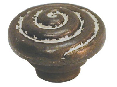 1 1/4 Dia Biscayne Antique Knob