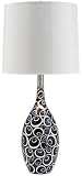  : Nelly Blue White Long Neck Porcelain Table Lamp