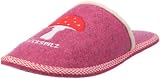 Adelheid Gl&uuml;ckspilz Filzpantoffel 11210131185, Damen Hausschuhe, Pink (himbeere 603), EU 42/43