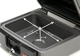 SentrySafe FIRE-SAFE Waterproof Chest, 0.36 Cubic Feet, Silver Gray, #H2100
