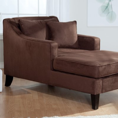 Sutton Club Chaise Lounge - Mocha