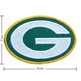 Green Bay Packers Logo 1 Embroidered Iron on Patches