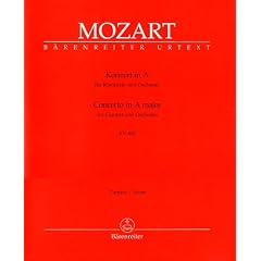 Konzert a-Dur KV 622 - Klar Orch. Klarinette, Orchester