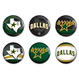 Dallas Stars 6 Button Set