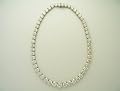 Platinum Diamond Riviera Necklace