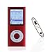 G.G.Martinsen 16 GB Mini Usb Port Slim Small Multi-lingual Selection 1.78 LCD Portable Mp3/Mp4, Mp3Player , Mp4Player , Video Player , Music Player , Media Player , Audio player With Photo Viewer , E-book Reader , Voice Recorder ,Games & Movie-Red