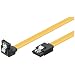 Wentronic HDD S-ATA Kabel 1,5GBs/3GBs/6GBs (S-ATA L-Type auf L-Type 90) 0,5m gelb