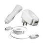 USB + Car + Wall Charger set for iPod, Nano, Touch, iPhone, Video, Classic!