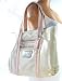 NEW AUTHENTIC COACH POPPY SPARKLE PLATINUM LEATHER GLAM TOTE (Platinum/Pink/Silver)