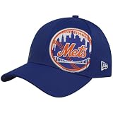 MLB New Era New York Mets Royal Blue Side Patch 39THIRTY Flex Hat (Medium/Large)