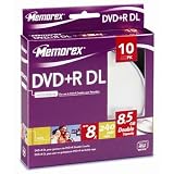 Memorex DVD+R DL 10-pk.