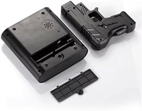 load Gun alarm clock/target alarm clock/creative clock - Black