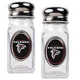 NFL Atlanta Falcons Salt and Pepper Shaker Set with Crystal Coat