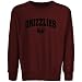 Montana Grizzlies Youth Maroon Logo Arch Crew Neck...