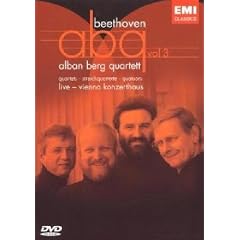 Coffret 2 DVD : Ludwig Van Beethoven - Quatuor � cordes  OP.18 No 5 & 6, OP.59 No 2 & 3