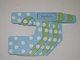 The Happy Closet Baby Closet Dividers, Blue and Green