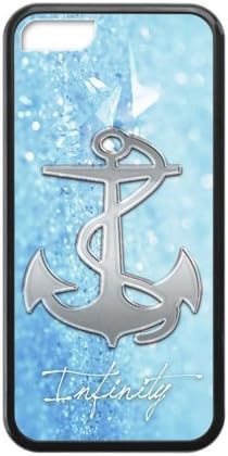 Infinity Anchor Hot Sale Blue Case Cover for iPhone 5C
