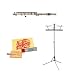 Gemeinhardt 4SP Silver Piccolo Bundle with Music Stand, Care Kit, and Polishing Cloth