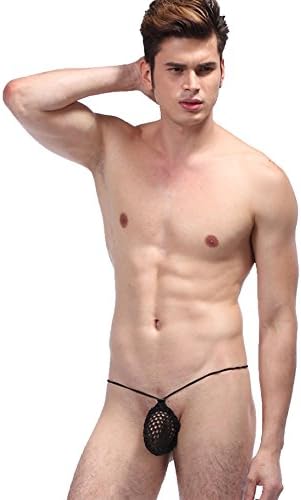 Nine NY Men's Sexy Lingerie Low Rise Mesh Ventilate Briefs Underwear