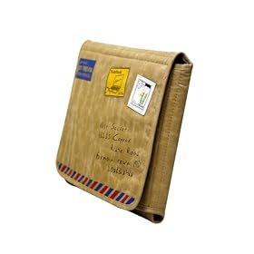 Checkpoint Friendly Vintage Postage Sleeve for Samsung X460-44P 14.1-Inch Laptop