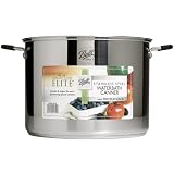Ball Jar 1440010740 Collection Elite Waterbath Canner, Stainless Steel by