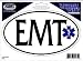 Kitchen & Housewares : EMT Message Oval Decal, Dimensions: 3 7/8' X 8'