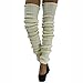 Luxury Divas Slouchy Thigh High Knit Dance Leg Warmers